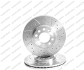 Rover 200/400 R8 XW 300mm front brake discs. (Redrilled) BIG brake kit