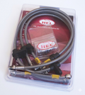 Rover 200/400 R8 XW HEL Braided brake lines (DRUMS)