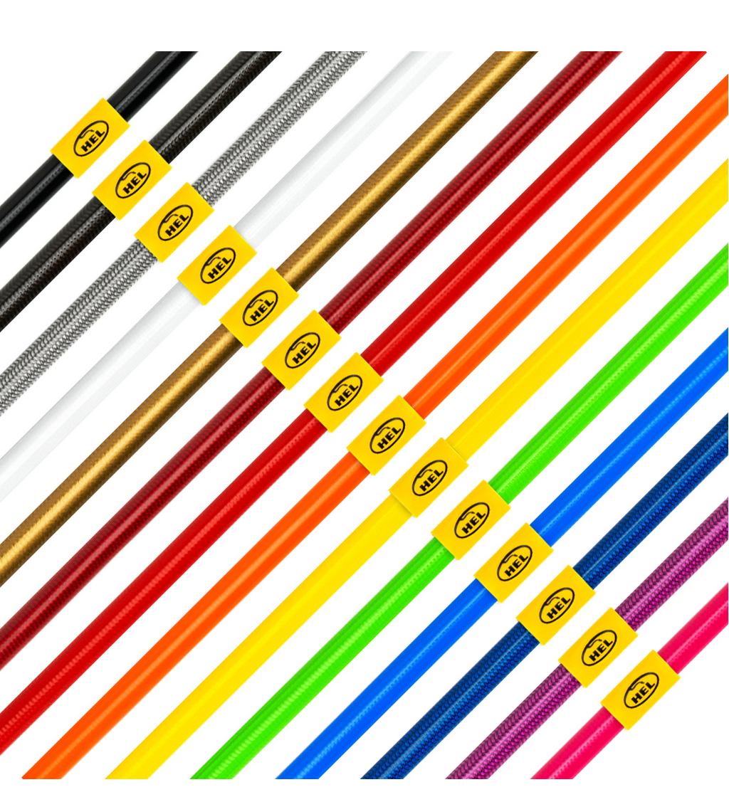 Rover 200/400 R8 XW HEL Braided brake lines (DRUMS)