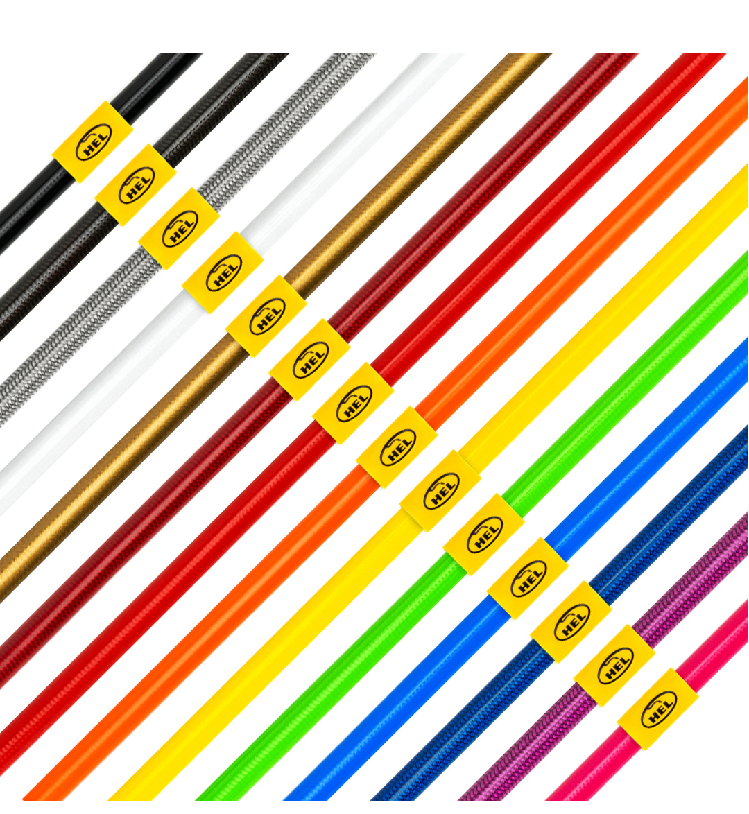Rover 200/400 R8 XW HEL Braided brake lines (discs)