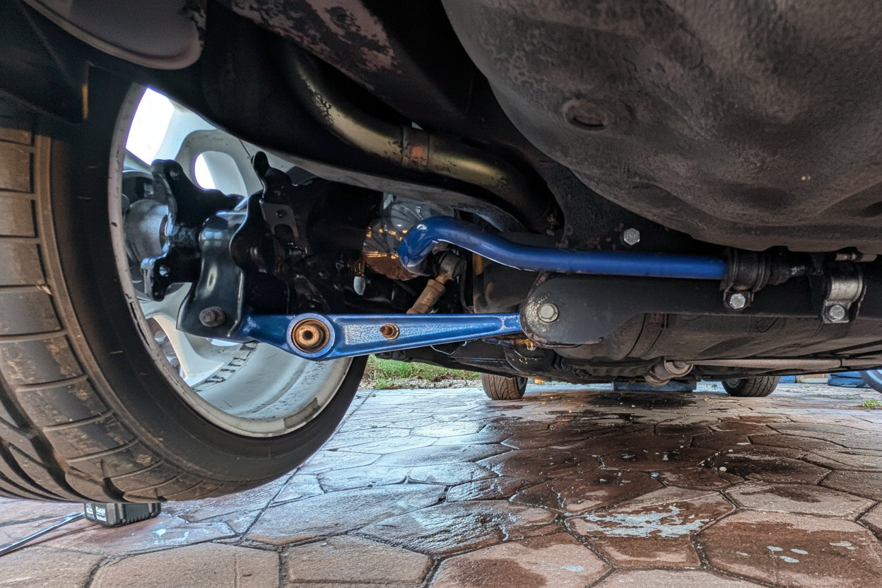 Rover 200/400 rear lower arms (straight) hardened bushes